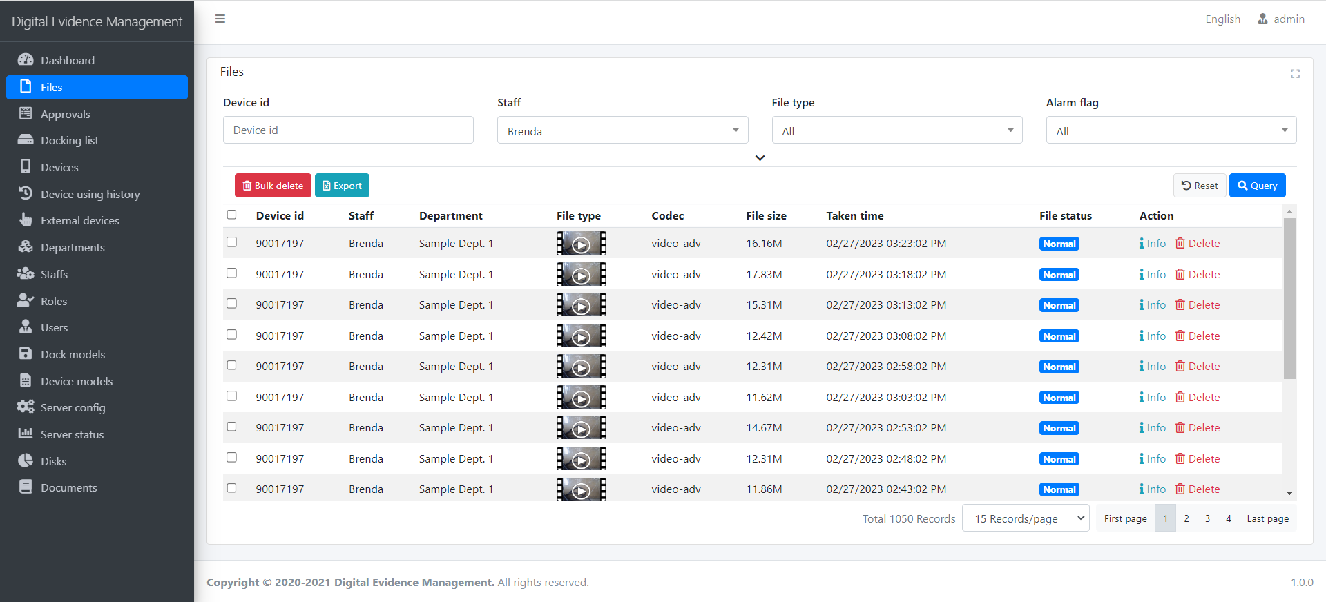 Network Video Management System